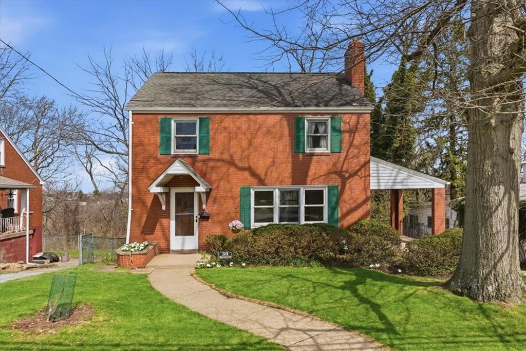 30 Warriors Road Pittsburgh, PA 15220 - Photo 1 of 30 front view of a house with a yard
