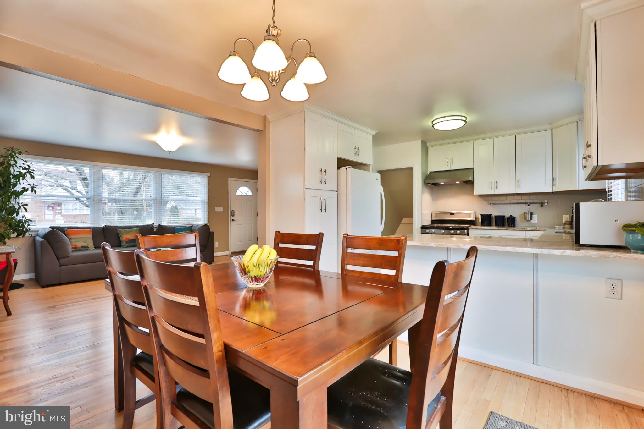 312 Orley Road Baltimore, MD 21228 - Photo 6 of 30 Dining Area Adjacent to Kitchen