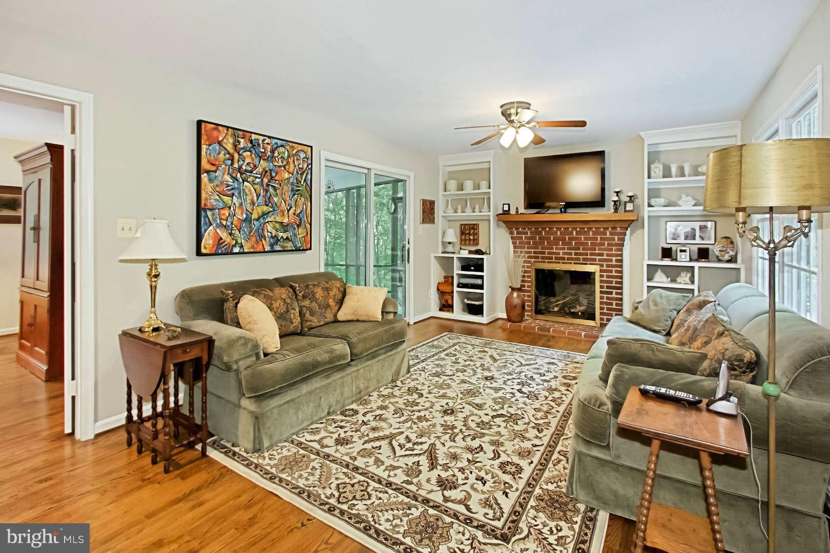 Family Room with Gas Fireplace