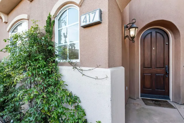 a house view with a outdoor space