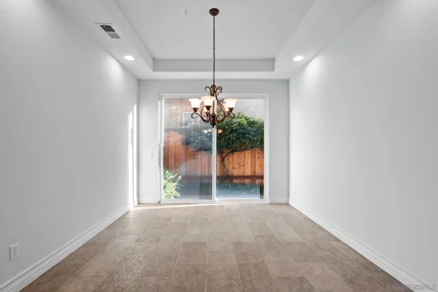 a view of a room with window