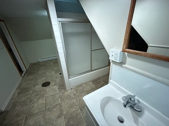 a bathroom with a toilet