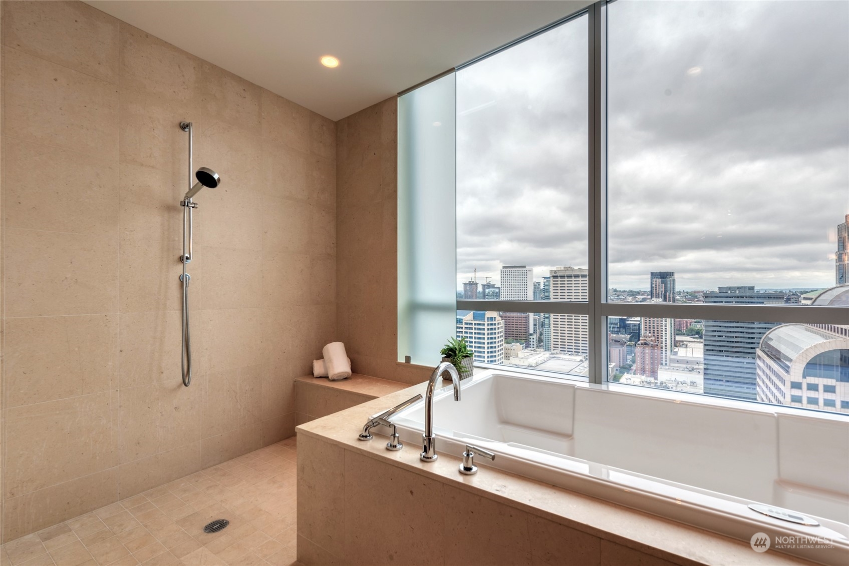 1521 2nd Avenue, Unit 3601 Seattle, WA 98101 - Photo 23 of 39 a living room with a large window