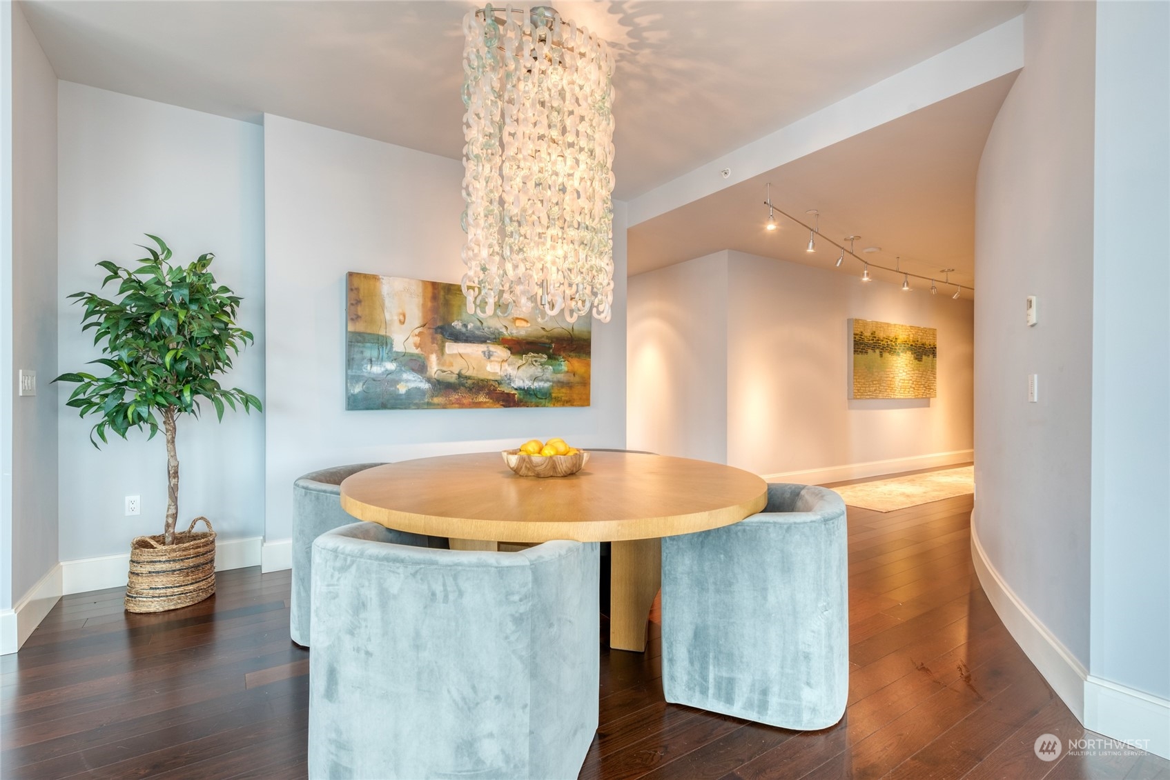 1521 2nd Avenue, Unit 3601 Seattle, WA 98101 - Photo 10 of 39 a dining room with table and chairs