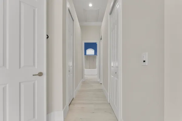 a view of a hallway