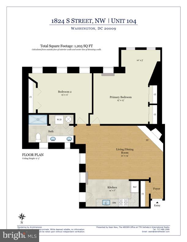 1824 S Street Northwest, Unit 104 Washington, DC 20009 - Photo 16 of 16