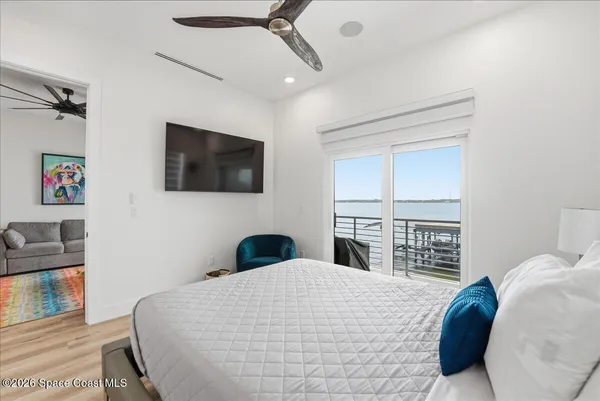 a front view of a building with swimming pool