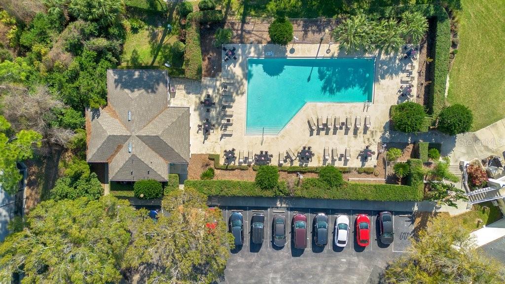 208 Lamonte Pointe Circle DeBary, FL 32713 - Photo 45 of 47 an aerial view of a house with outdoor space and street view