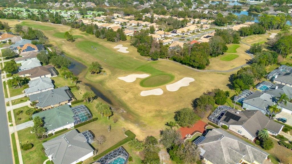 208 Lamonte Pointe Circle DeBary, FL 32713 - Photo 47 of 47 an aerial view of residential houses with outdoor space