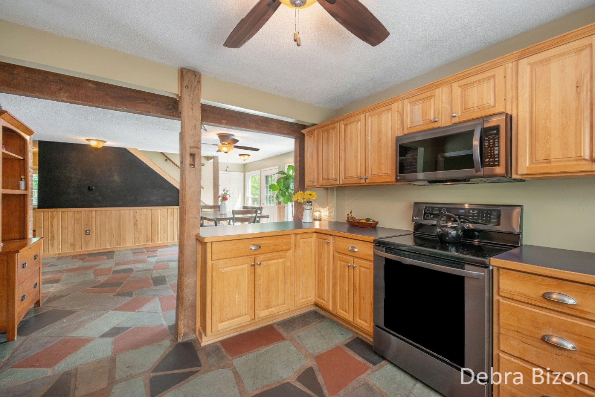 8745 Marsh Road Plainwell, MI 49080 - Photo 8 of 52 7845 Marsh kitchen stove to dining room