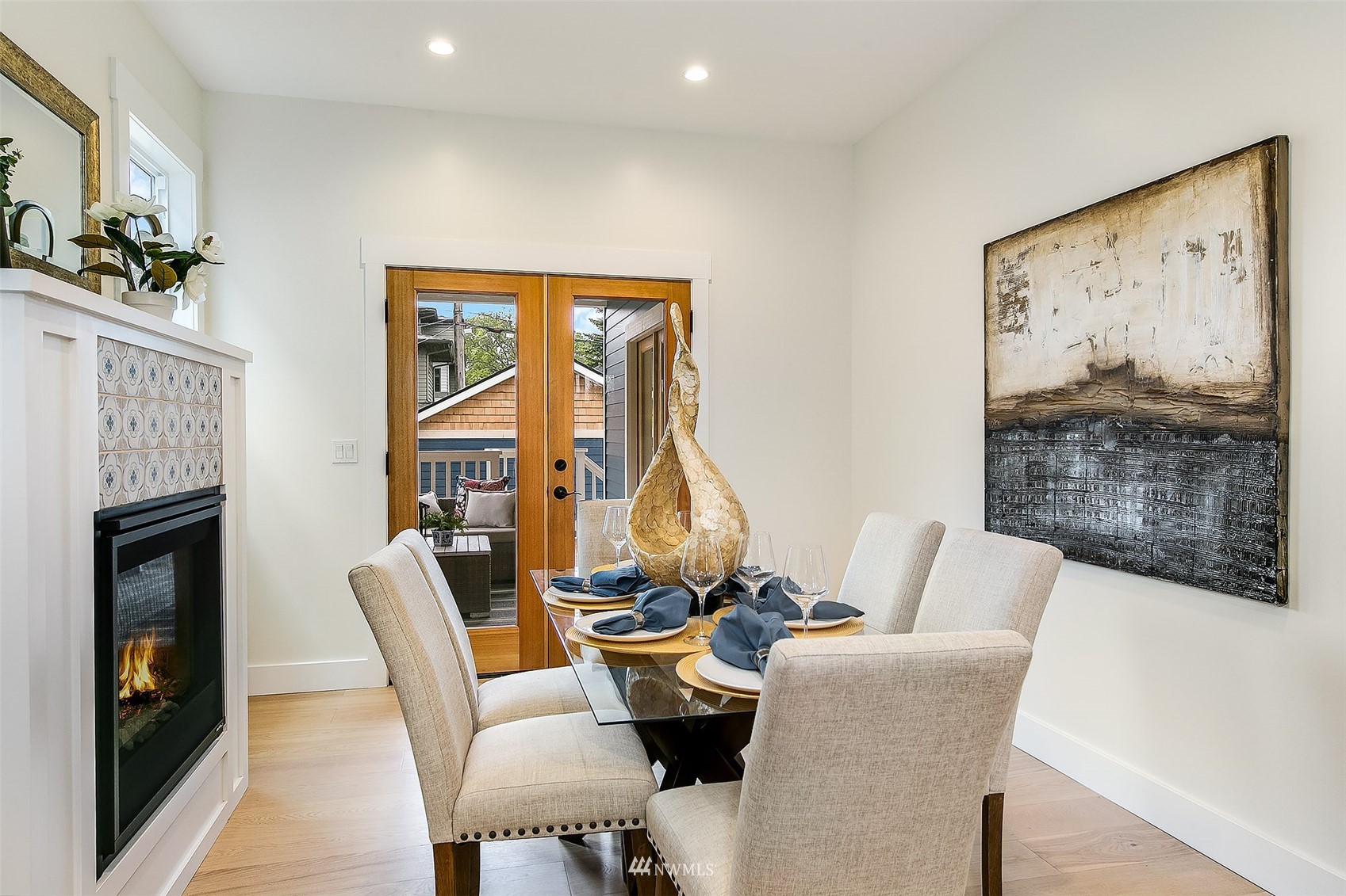 2143 6th Avenue West Seattle, WA 98119 - Photo 13 of 31 a view of a dining room with furniture window and outside view
