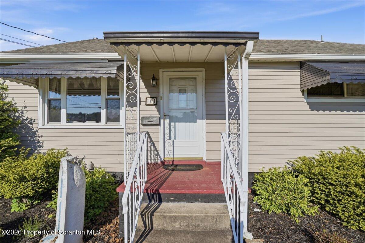 101 Stone Street Moosic, PA 18507 - Photo 51 of 53 a front view of a house with a yard