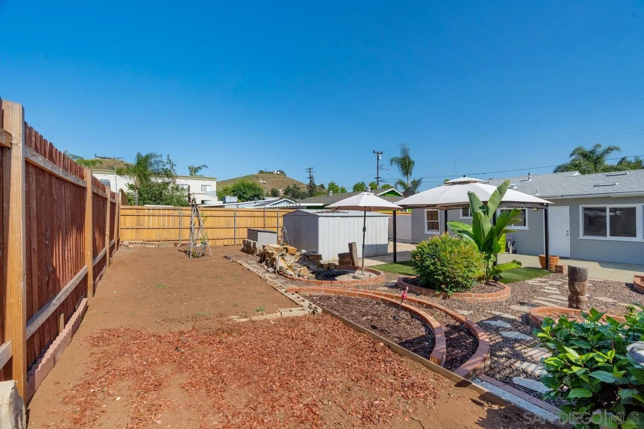 998 Joplin Drive El Cajon, CA 92021 - Photo 37 of 38 a view of a house with backyard and sitting area