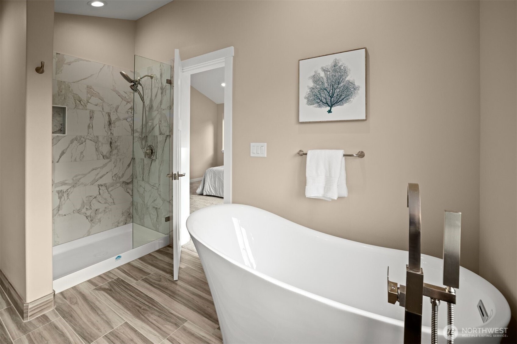 6419 Ellis Avenue South Seattle, WA 98108 - Photo 26 of 28 a bathroom with a bathtub and shower