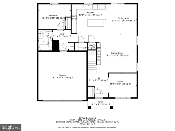 a utility room with washer and dryer