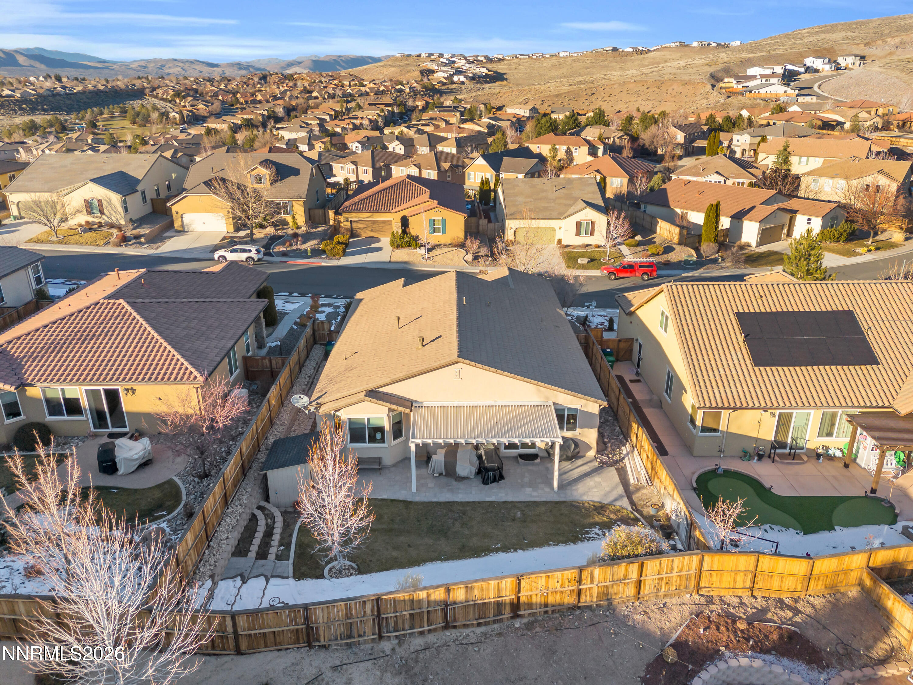 2823 Kimberlite Road Sparks, NV 89436 - Photo 28 of 33 Backyard Aerial