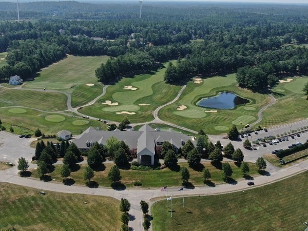 342 Country Club Way Kingston, MA 02364 - Photo 17 of 22 an aerial view of a house with a yard