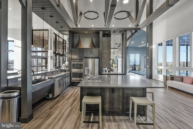 a view of a balcony next to a lake view