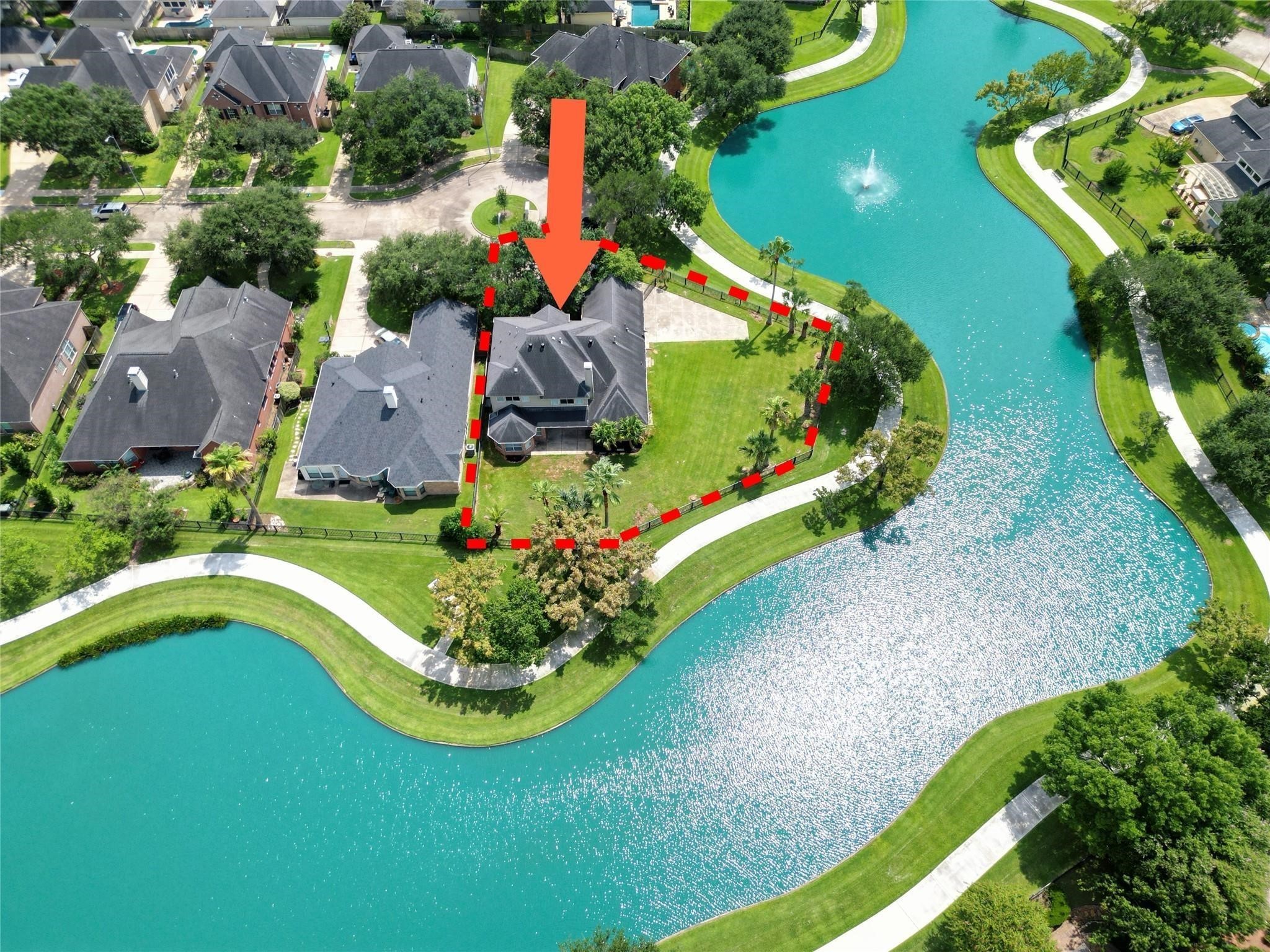 22522 Rippling Shore Court Katy, TX 77494 - Photo 2 of 41 an aerial view of a house