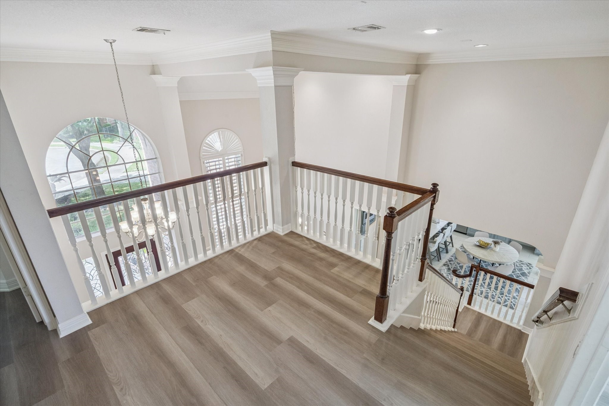 22522 Rippling Shore Court Katy, TX 77494 - Photo 28 of 41 a view of hallway with wooden floor