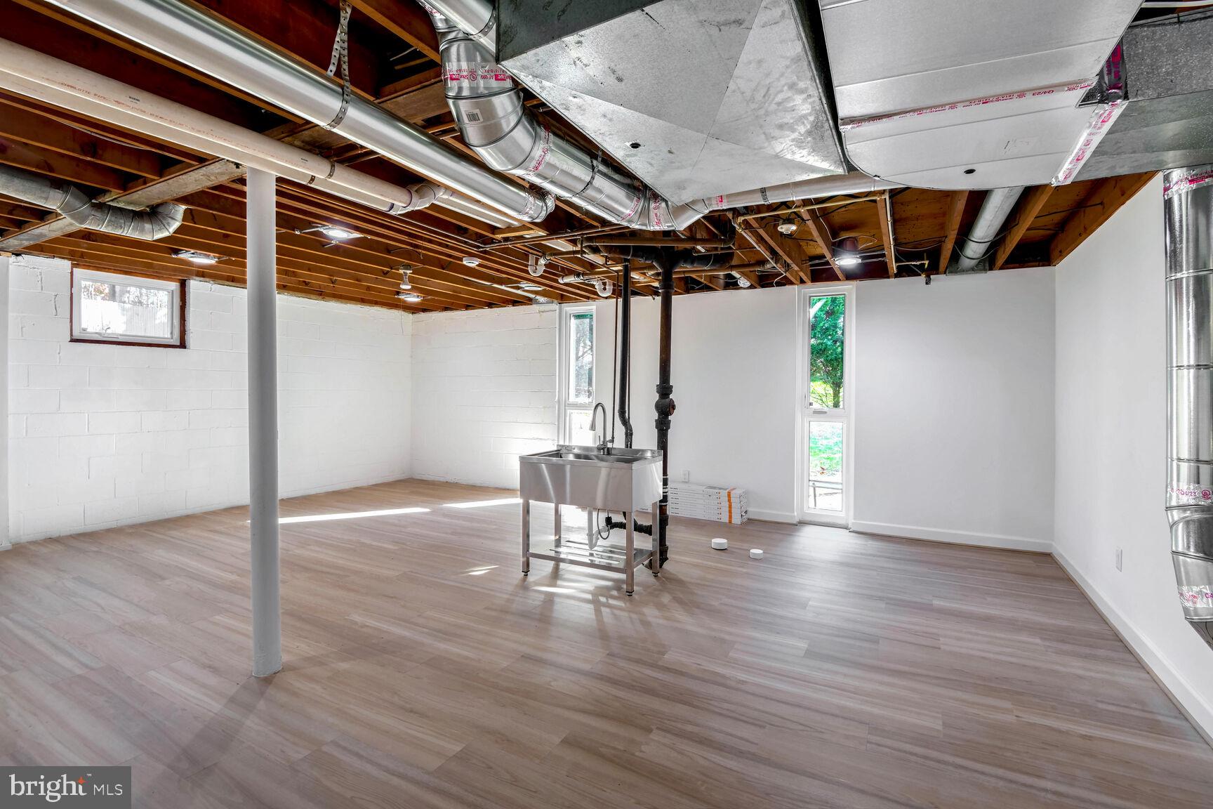 14645 Good Hope Road Silver Spring, MD 20905 - Photo 25 of 26 Bright and spacious unfinished basement.