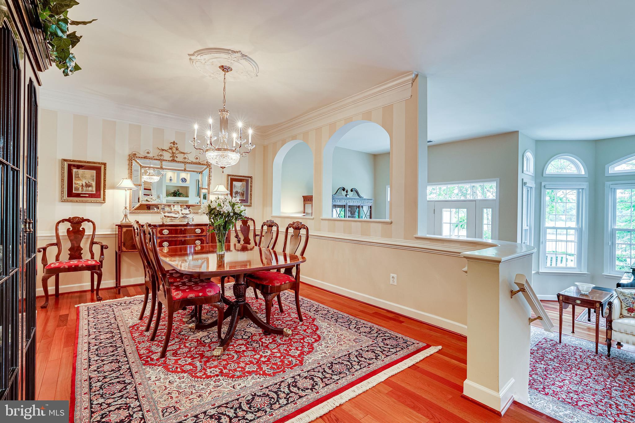 1933 Logan Manor Drive Reston, VA 20190 - Photo 22 of 120 Formal Dining Room Opens to Great Room