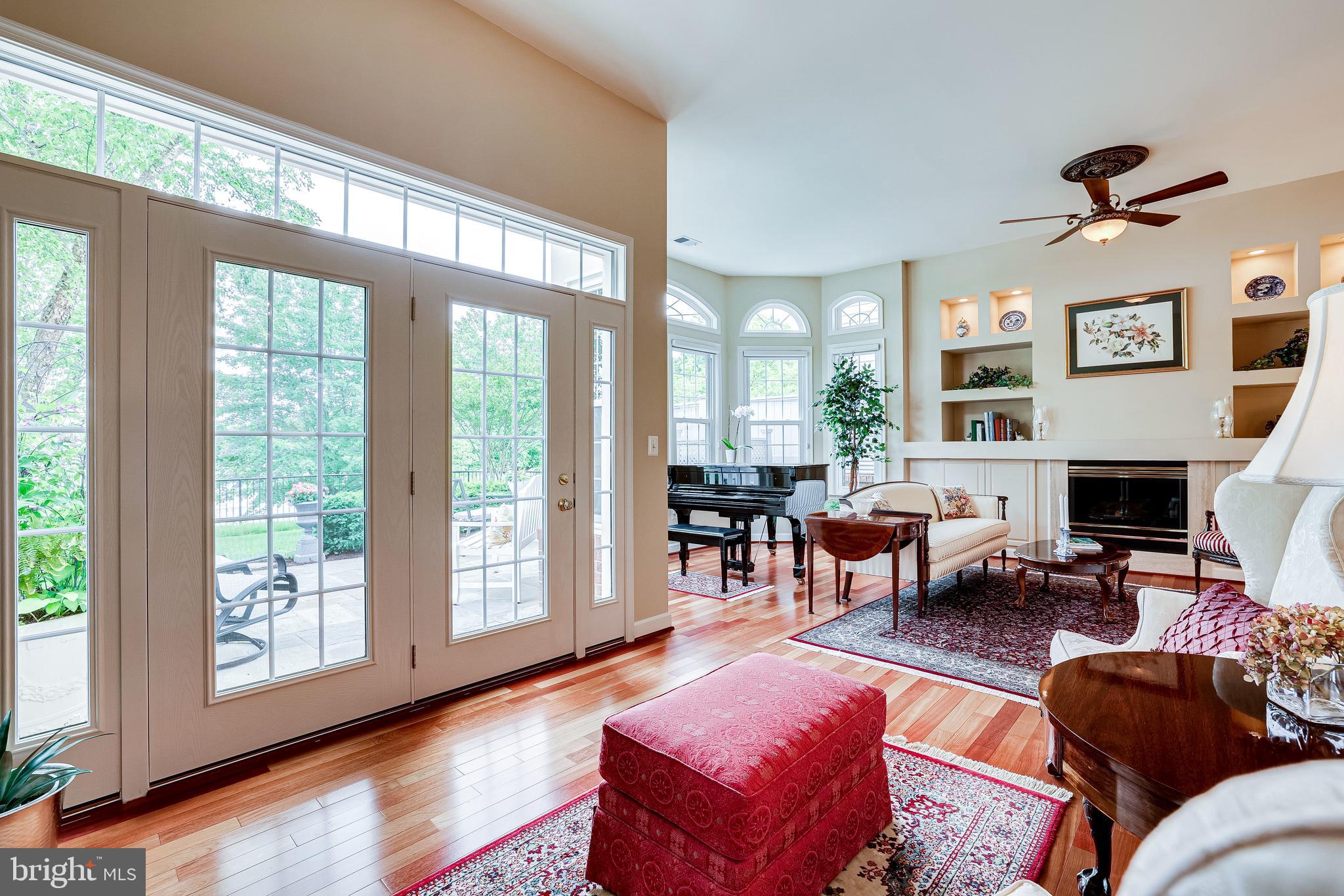 1933 Logan Manor Drive Reston, VA 20190 - Photo 30 of 120 French Doors to Patio, Pond, Walking Paths