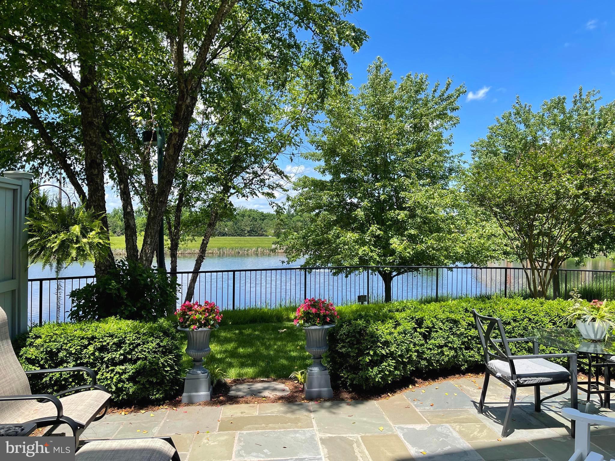 1933 Logan Manor Drive Reston, VA 20190 - Photo 4 of 120 Enjoy coffee or dinner on the patio w/Water Views