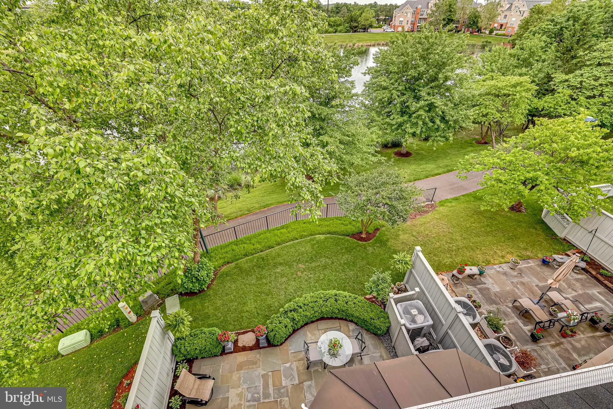 1933 Logan Manor Drive Reston, VA 20190 - Photo 95 of 120 Elevated View of Yard and Patio and Greenspace