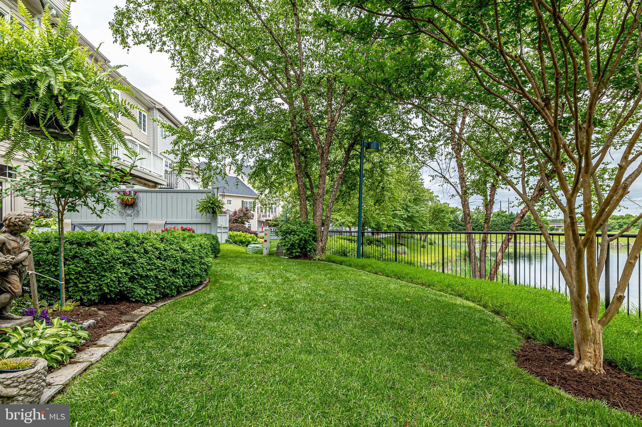 1933 Logan Manor Drive Reston, VA 20190 - Photo 96 of 120 Greenspace & Iron Fencing doesn't obscure views