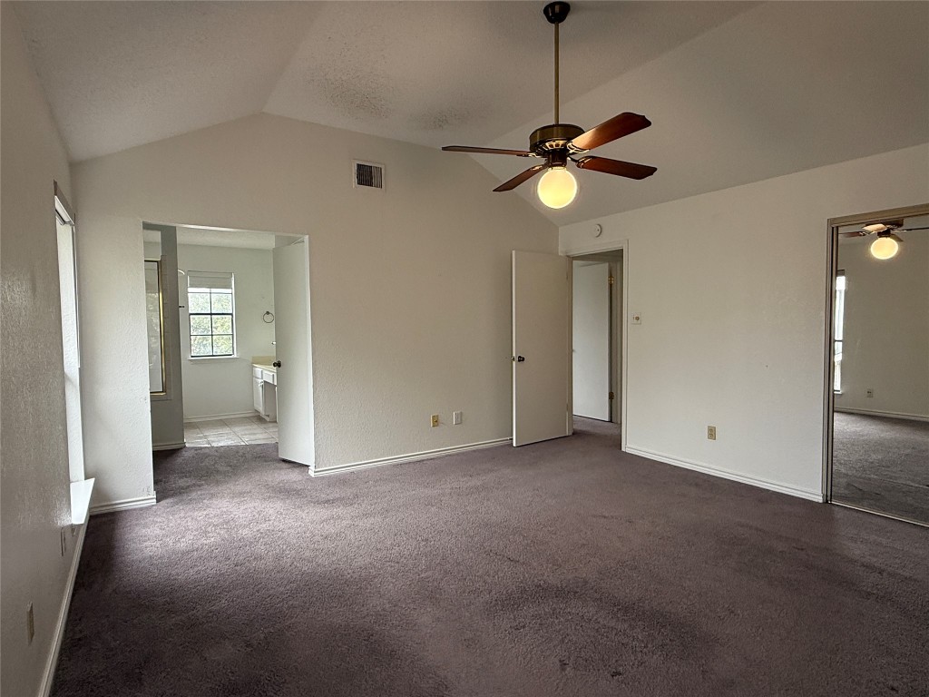 2503 Autrey Drive Leander, TX 78641 - Photo 25 of 39 a view of empty room with a ceiling fan and window