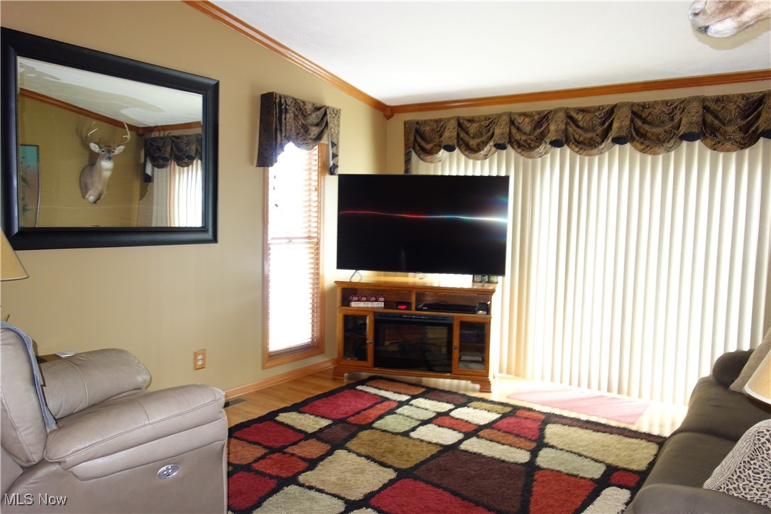 955 Center Road Clinton, OH 44216 - Photo 23 of 40 Family room opens out to the Big Back yard