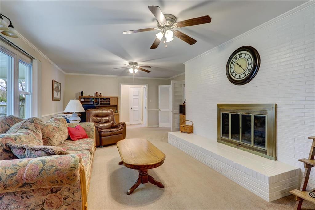 9500 Us Highway Ruffin, NC 27326 - Photo 6 of 41 Den with large fireplace