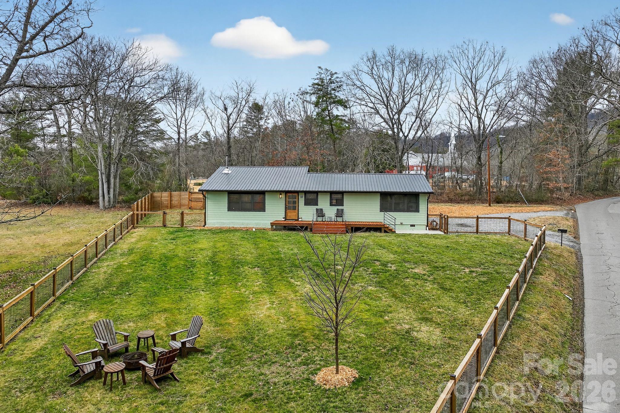 20 Bethesda Road Asheville, NC 28805 - Photo 1 of 30 a view of a house with a backyard
