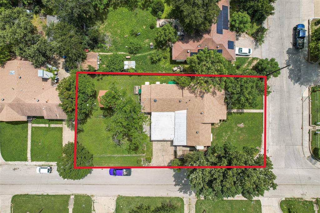 1104 Trinity View Street Irving, TX 75060 - Photo 5 of 34 an aerial view of house with yard