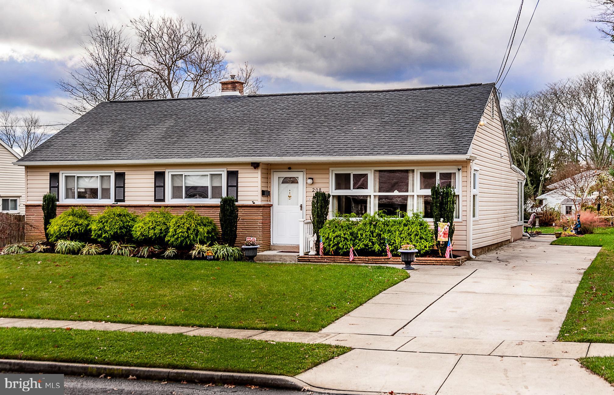 208 Kingsley Road Cherry Hill, NJ 08034 - Photo 27 of 27 Front Exterior
