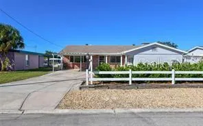 front view of a house with a street