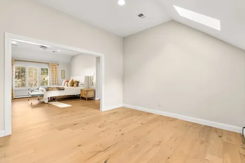 a view of a living room and a sink