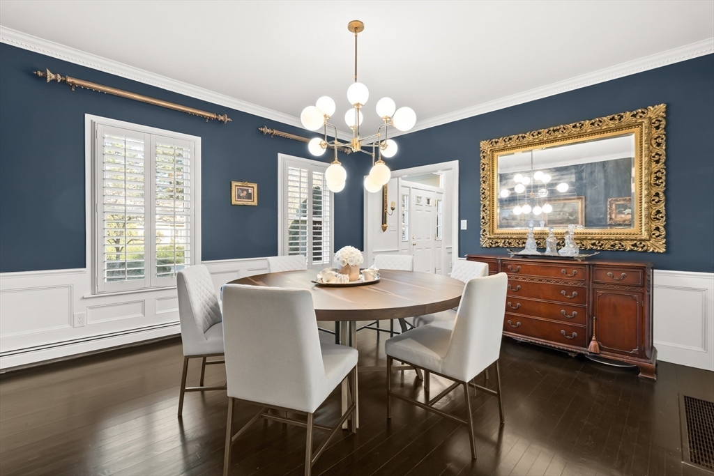 20 Burr Drive Needham, MA 02492 - Photo 5 of 19 a view of a dining room with furniture window and wooden floor