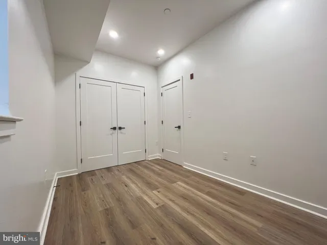 a view of room with walk in closet