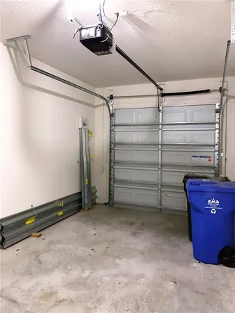 a view of an empty storage area