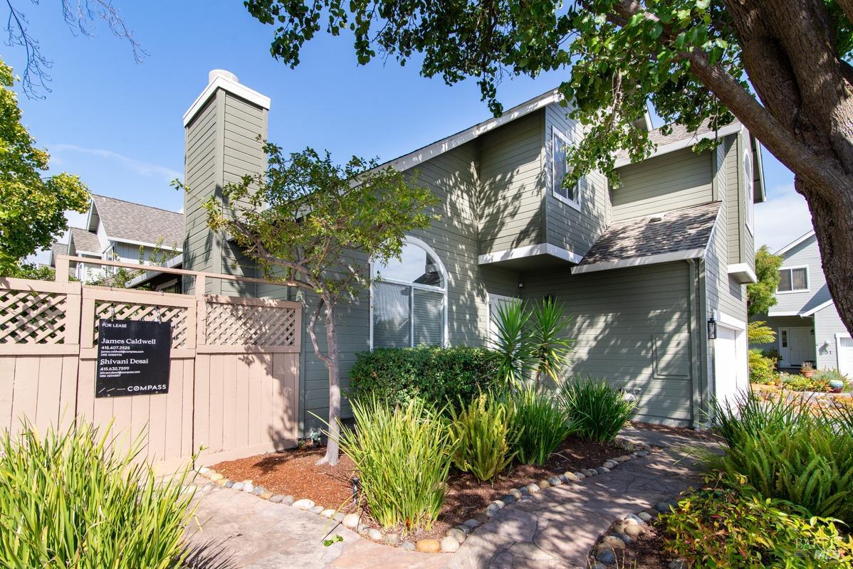 23 Baypoint Drive San Rafael, CA 94901 - Photo 35 of 40 a view of a house with a garden