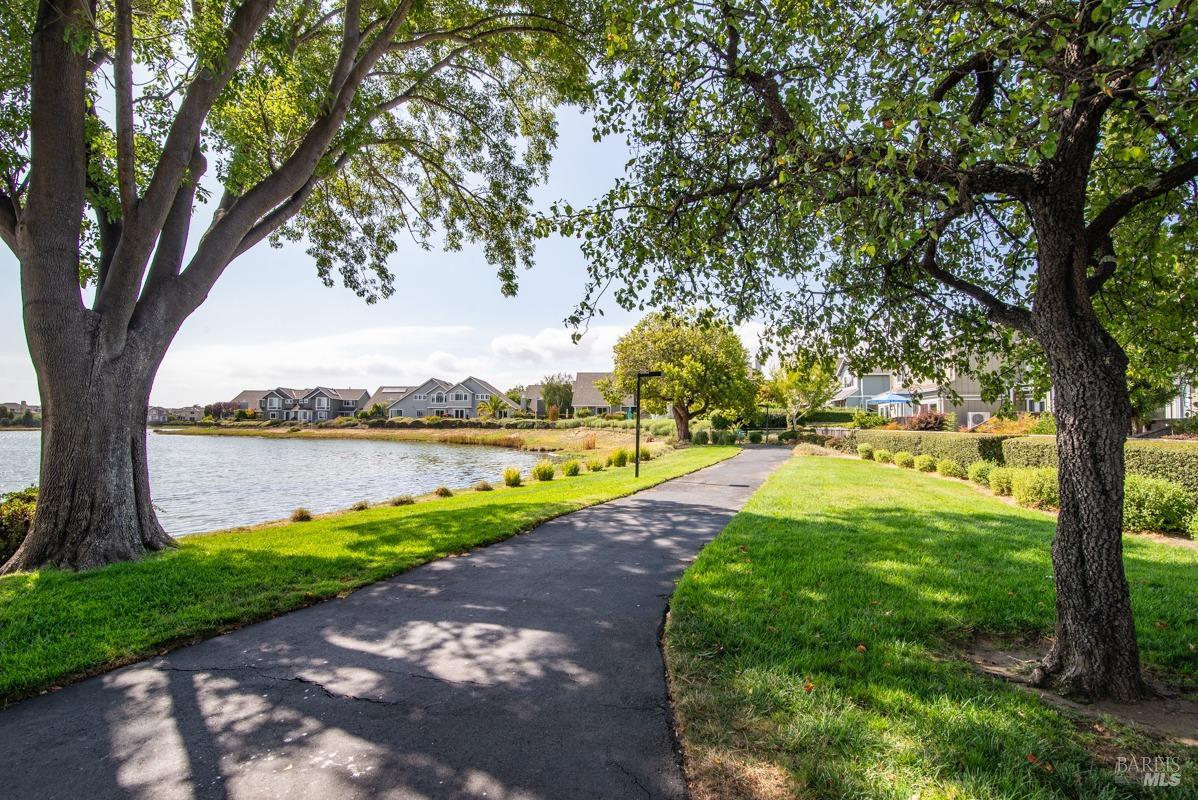 23 Baypoint Drive San Rafael, CA 94901 - Photo 40 of 40 a view of a lake with a big yard