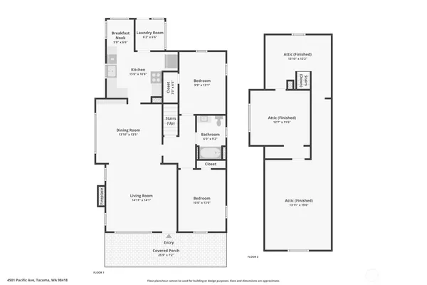 $504,950 | 4501 Pacific Avenue, Tacoma, WA 98418