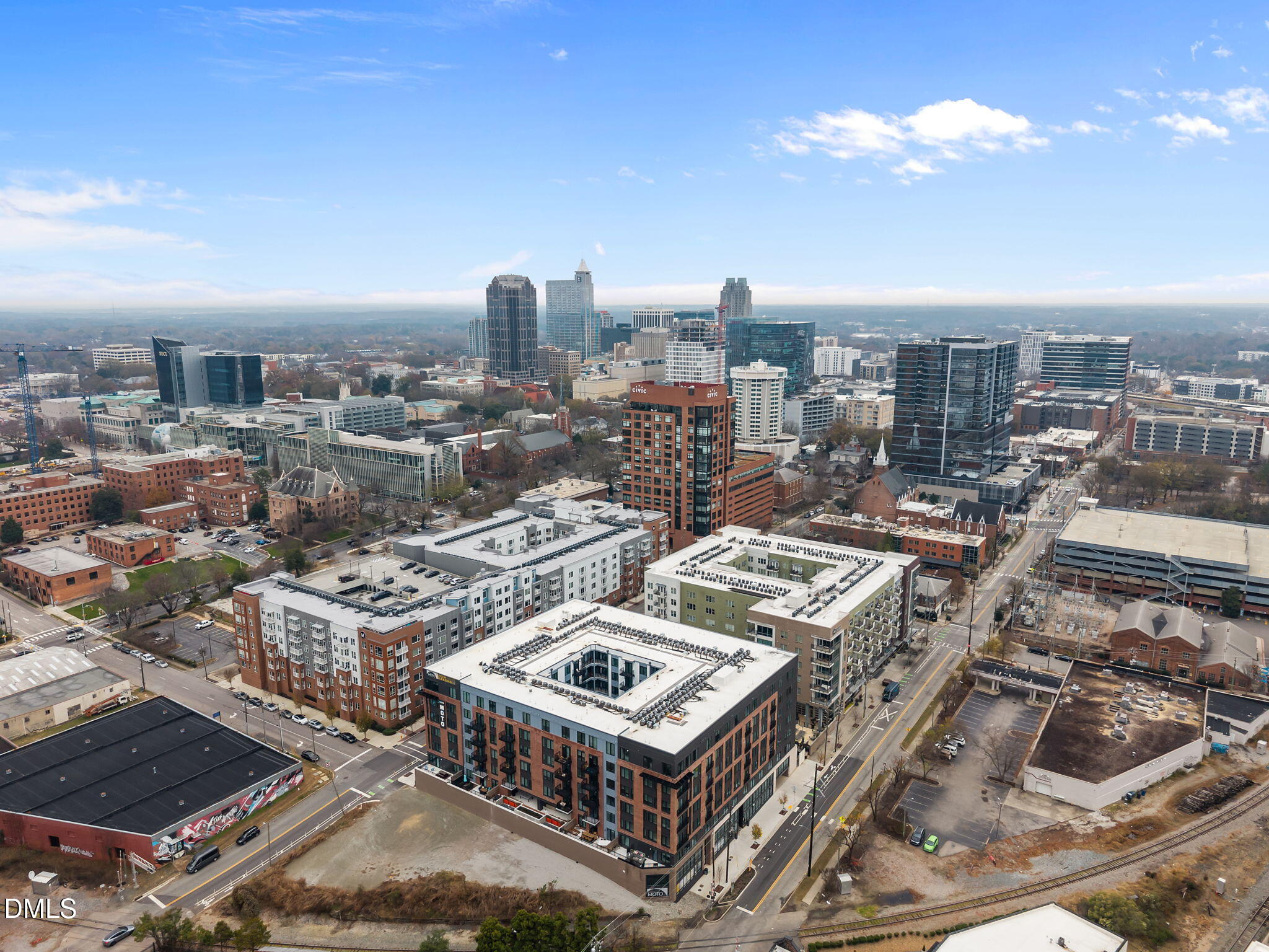 400 West North Street, Unit 814 Raleigh, NC 27603 - Photo 44 of 45 a picture of city view