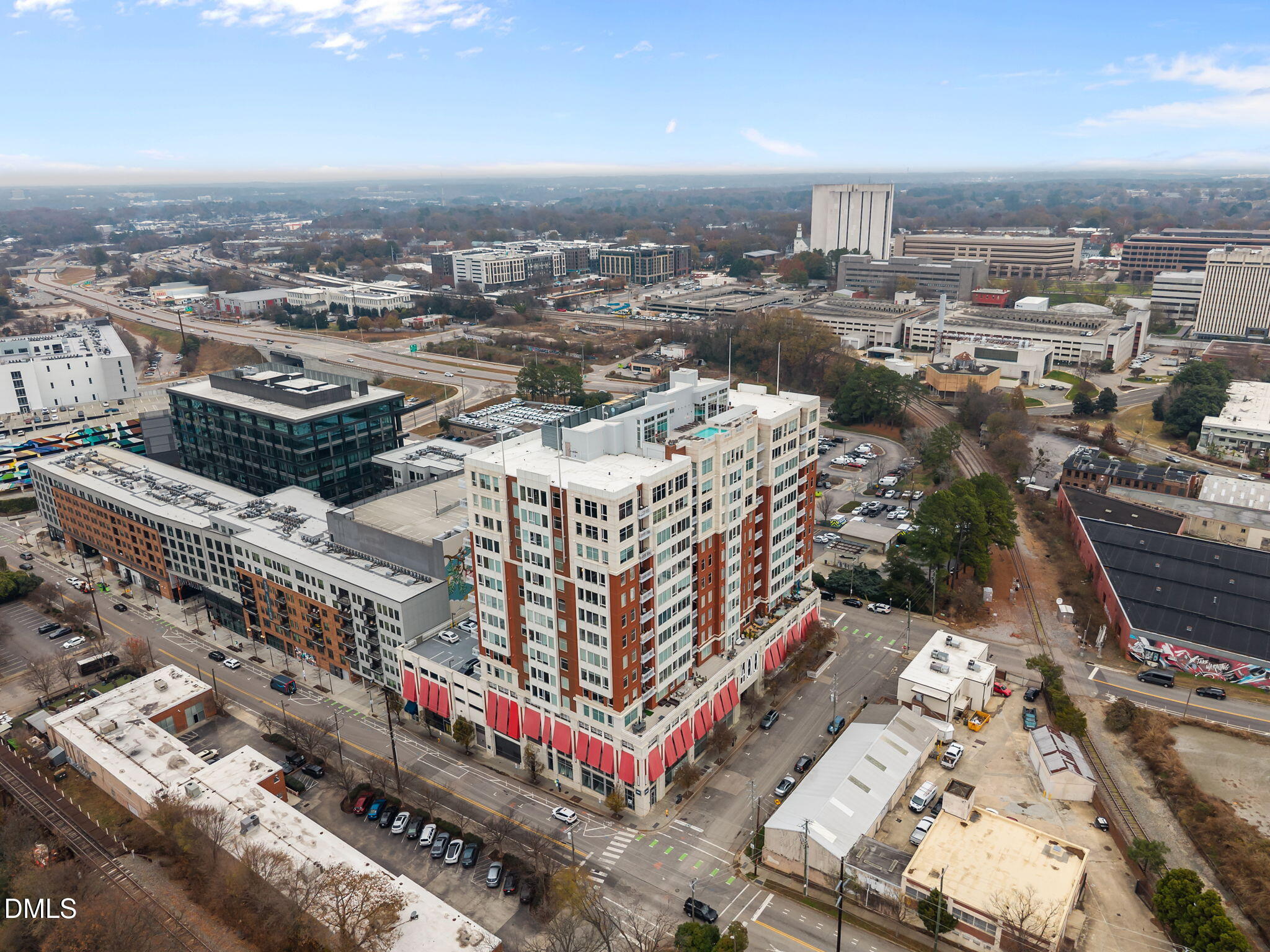 400 West North Street, Unit 814 Raleigh, NC 27603 - Photo 45 of 45 an aerial view of a city