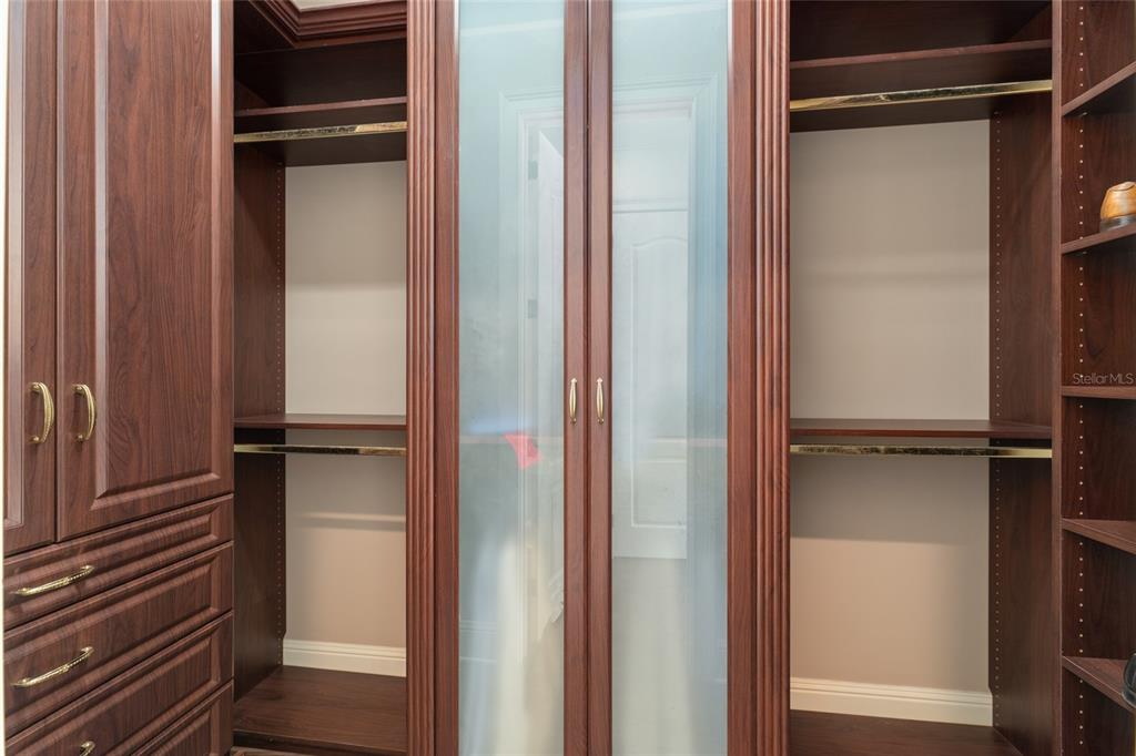 695 Southeast 47th Loop Ocala, FL 34480 - Photo 29 of 79 a view of walk in closet with empty racks