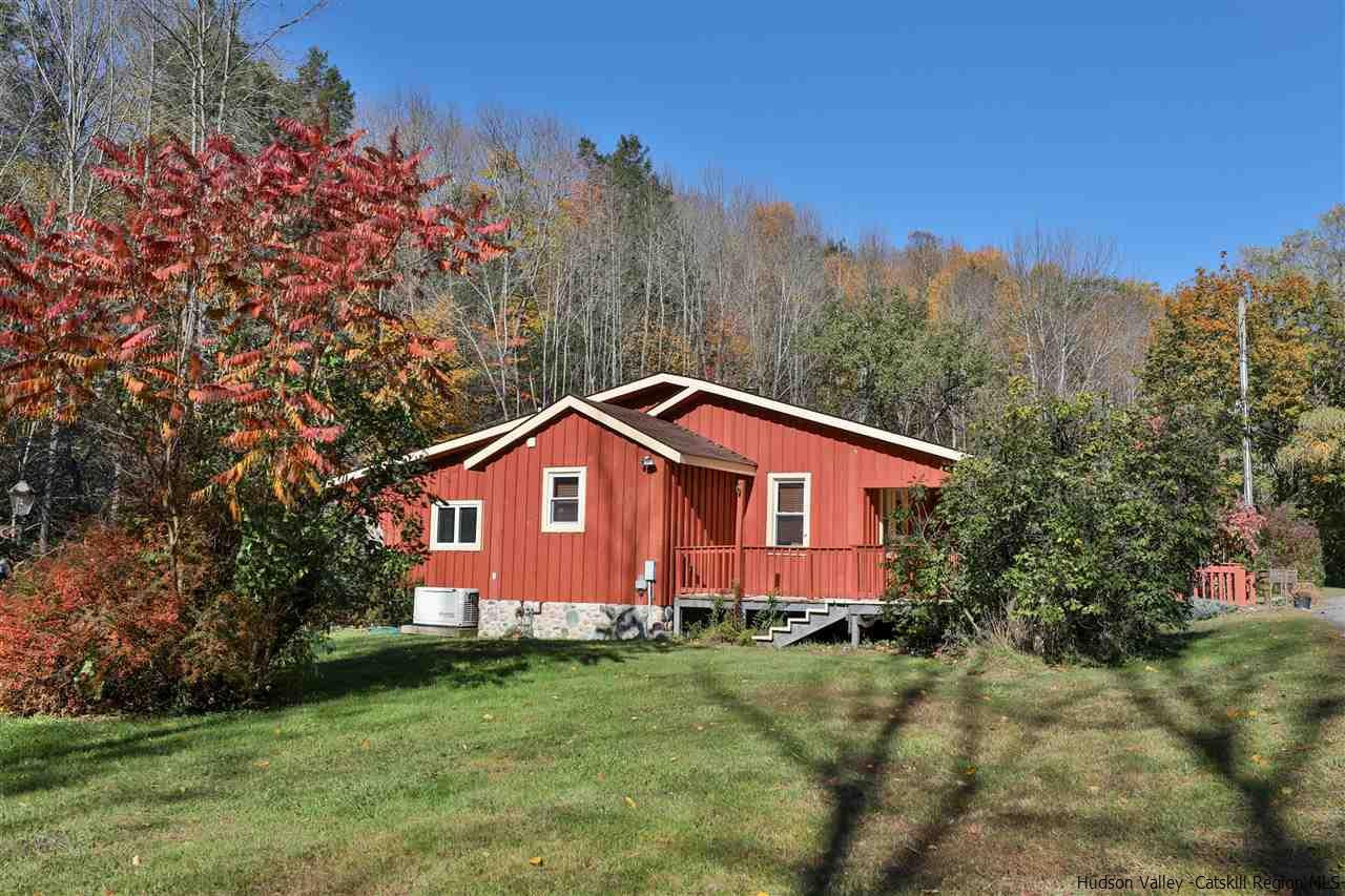 35 Old Rte 42 Shandaken, NY 12480 - Photo 30 of 34 a front view of a house with a garden