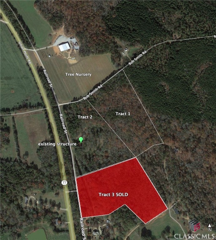 0 Railroad Road Stephens, GA 30667 - Photo 1 of 21 Bird's Eye View