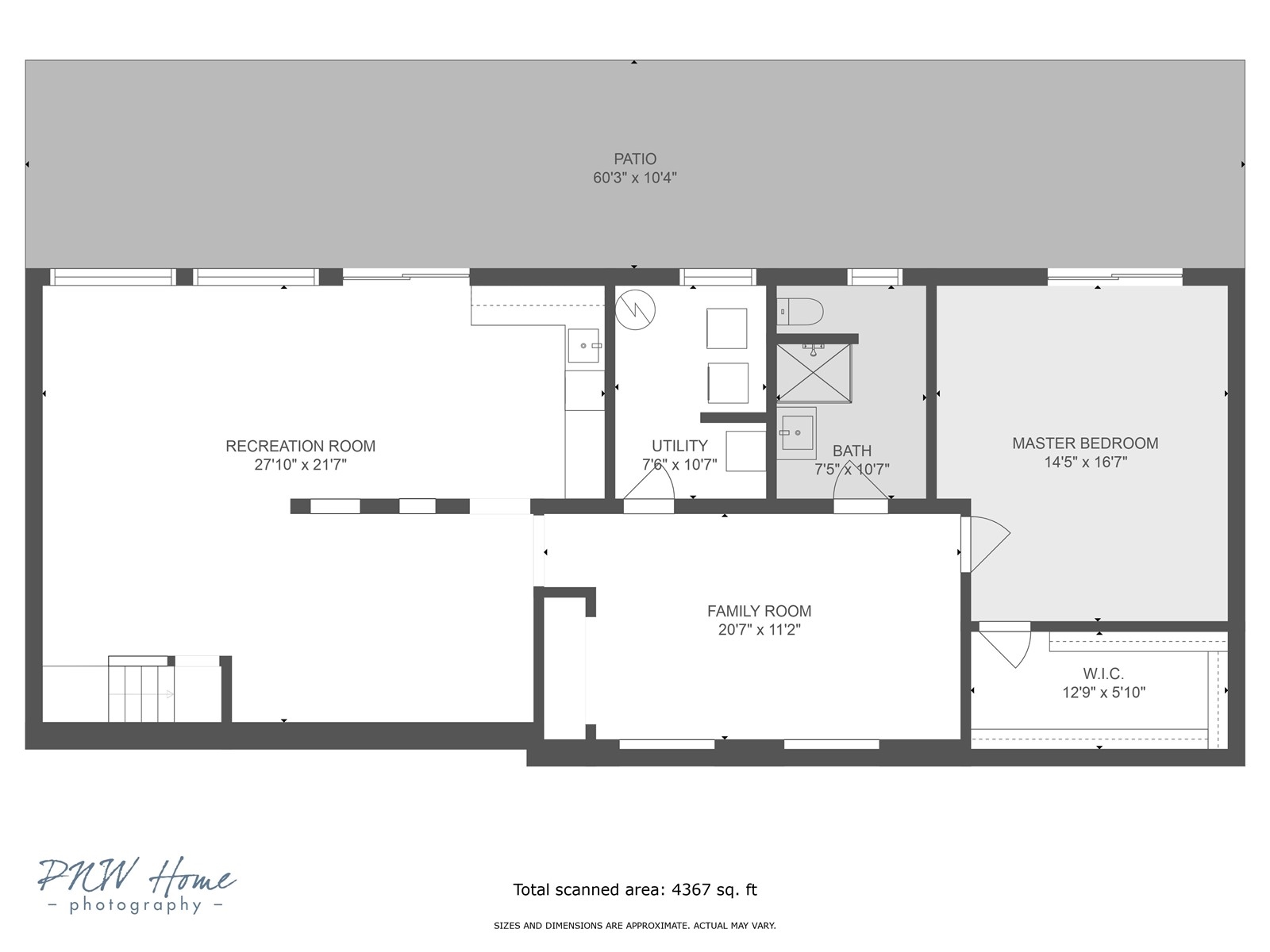 22417 4th Avenue Southeast Bothell, WA 98021 - Photo 26 of 27 a picture of a floor plan